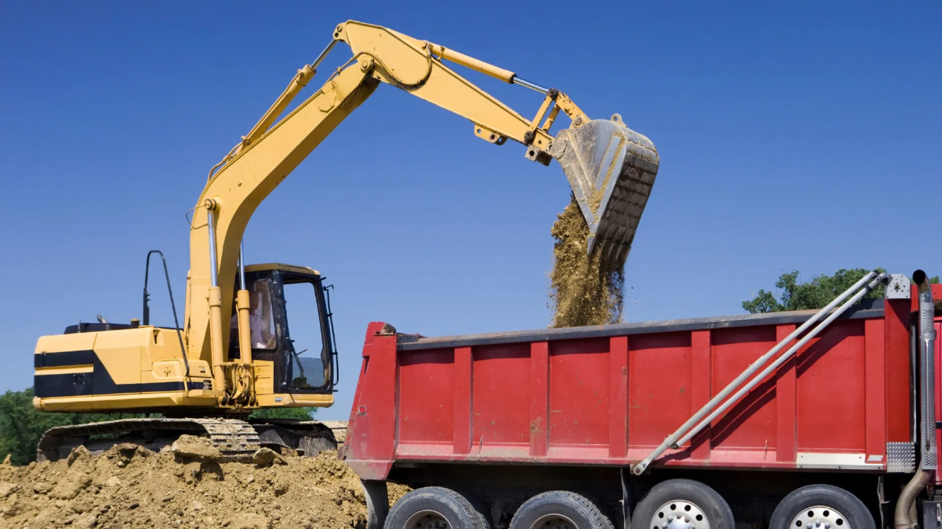 A&E Logistics equipment at work